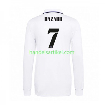 Real Madrid Eden Hazard 7 Heim Trikotsatz 2022/23 Langarm